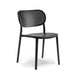 elevenpast Outdoor Chairs Black Nuta Polyprop Chair in Various Colours Nuta Chair Black