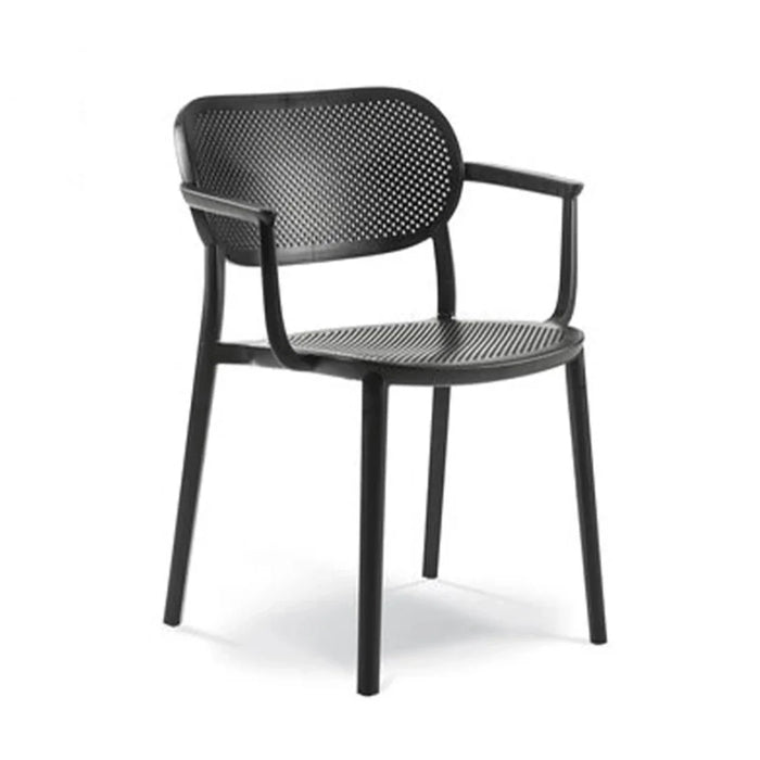Nuta Polyprop Armchair in Black | Green | White 