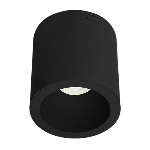 elevenpast Surface Spotlight Black Aero Cylinder LED Surface Light - White | Black O-KLS-88-R/BL