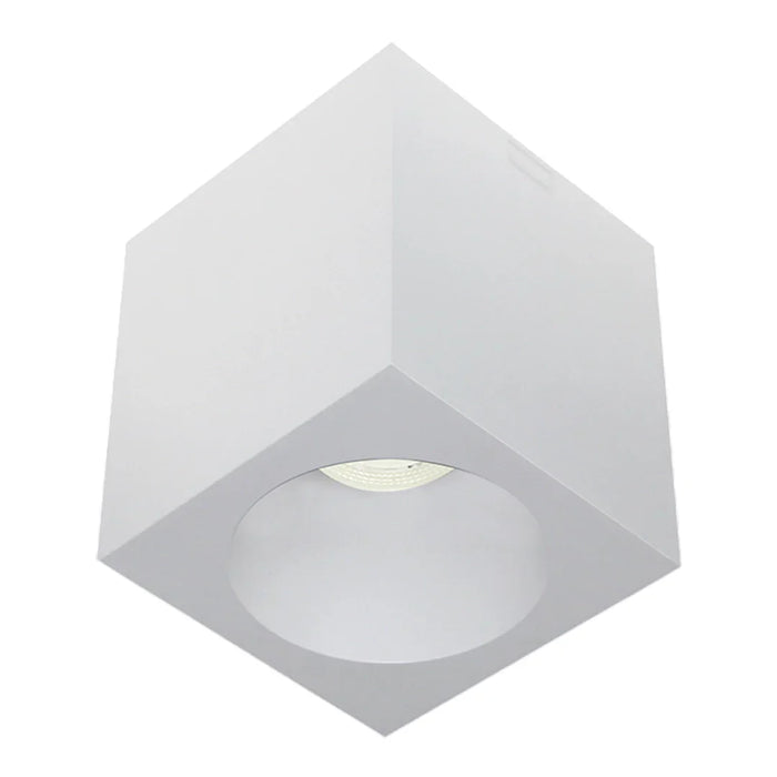 elevenpast Surface Spotlight White Aero Cube LED Surface Light - White | Black O-KLS-88-S/WH