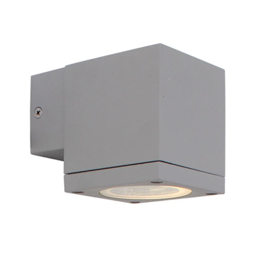 elevenpast Wall Light Silver Modern LED Cube Outdoor Up or Down Wall Light - Various Colours O242S 6007328342083