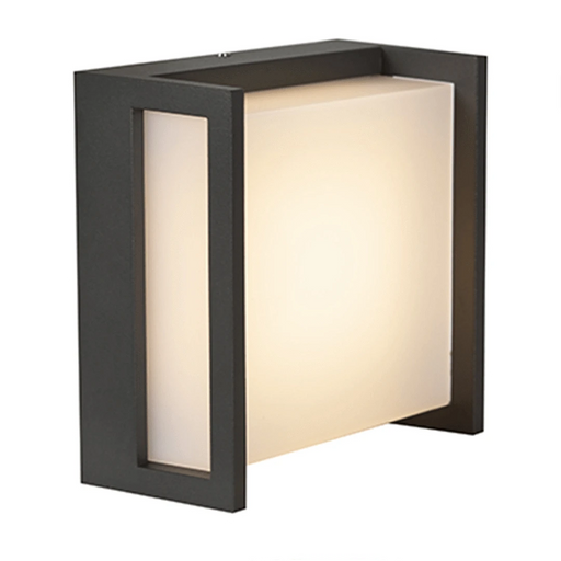 elevenpast Wall Light Qubo Outdoor Wall Light – Grey LED 9.5W (3000K) O605 6939412049786