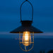 elevenpast solar lantern light Barnyard Solar Black Hanging Lantern O616BS 6007328397472