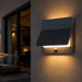 elevenpast Wall Light Aleta Solar LED Wall Light with PIR Sensor – Dark Grey O656 6939412016283
