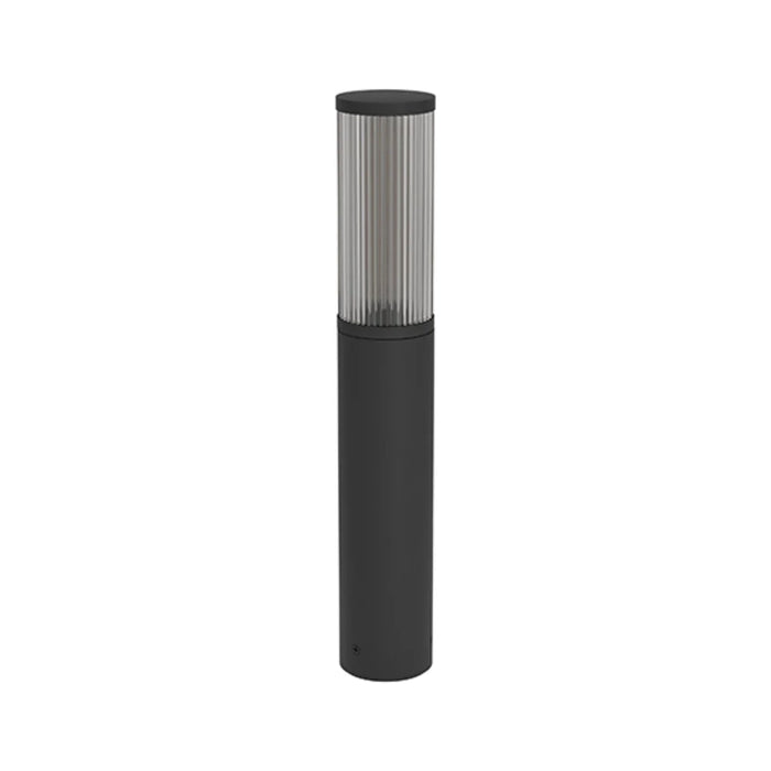 elevenpast Garden Bollard Salle Modern Black Outdoor Garden Bollard Light – IP54 O660 9008606298082