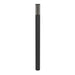 elevenpast Garden Bollard Salle Metal Ribbed Outdoor Bollard Light – Black O661 9008606298099