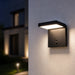 Spiante Solar LED Outdoor Wall Light – Black 