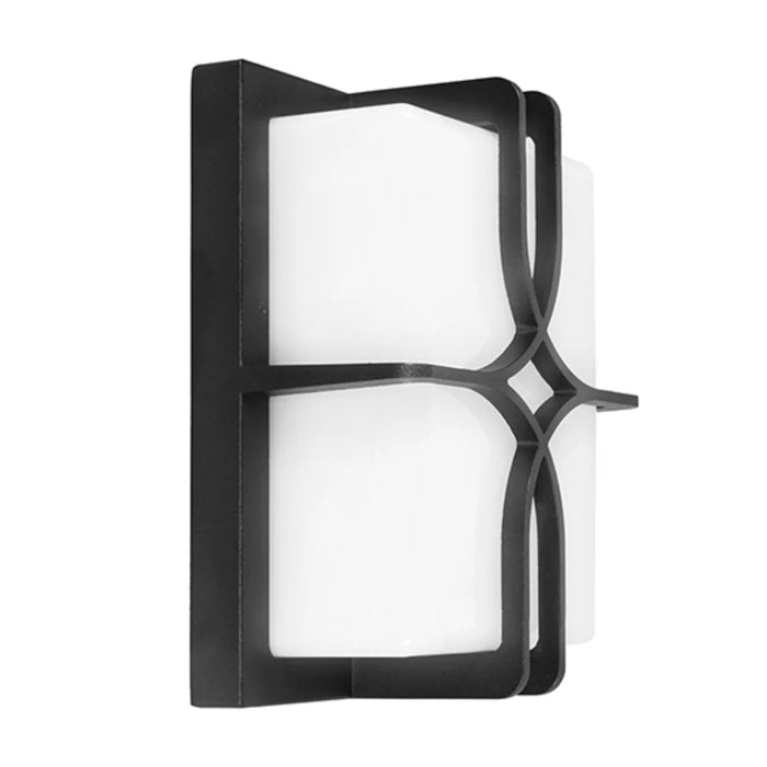 elevenpast Wall Light Lone Deco Black LED Outdoor Wall Light – 12W Warm White IP65 O673 6009551811787