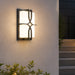 elevenpast Wall Light Lone Deco Black LED Outdoor Wall Light – 12W Warm White IP65 O673 6009551811787
