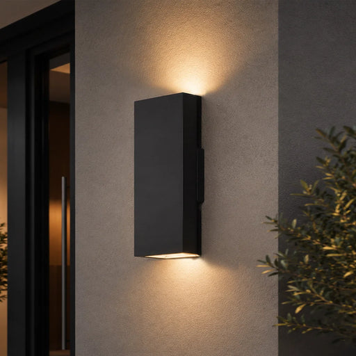 elevenpast Wall Light Verti Up and Down LED Wall Light in Black O679 6009551811664