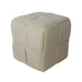elevenpast dining chair Beige Tiled Ottoman - Various Colours OC-040/BEI