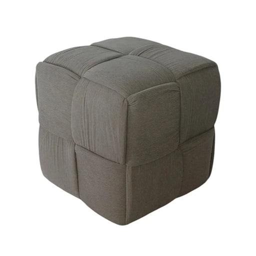 elevenpast dining chair Gray Tiled Ottoman - Various Colours OC-040/GREY