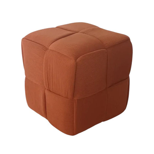 elevenpast dining chair Orange Tiled Ottoman - Various Colours OC-040/ORG