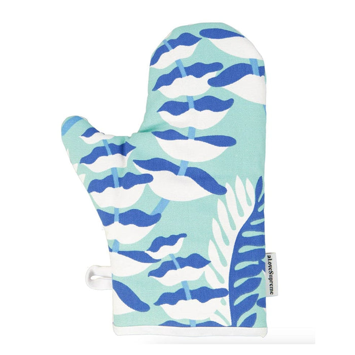 elevenpast Accessories Ocean Sway Aqua Single Oven Gloves | Eight Styles OGSIOSA