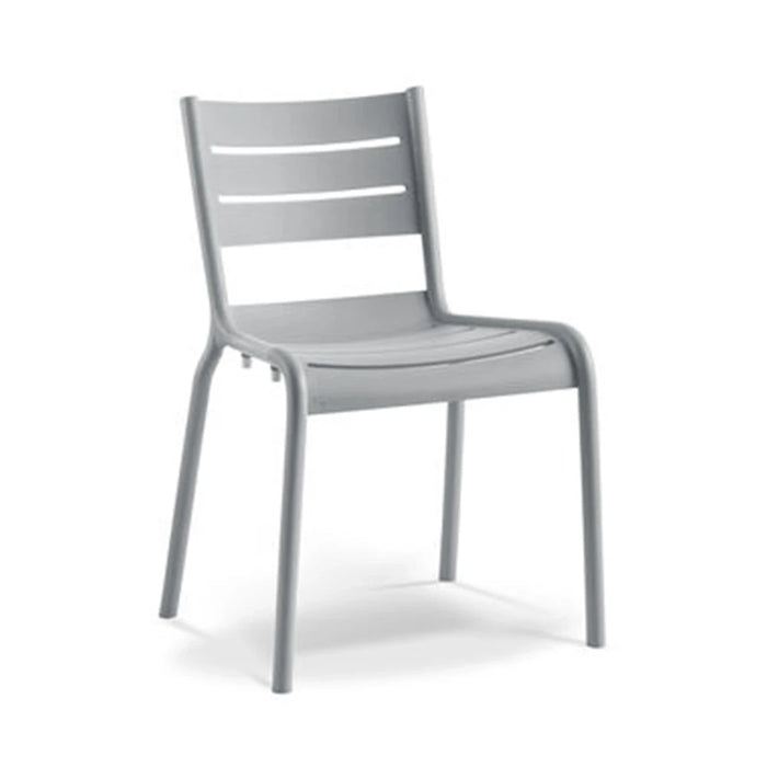 elevenpast Outdoor Chairs Light Grey Ola Polyprop Chair in Various Colours Ola Chair Grey Pastel