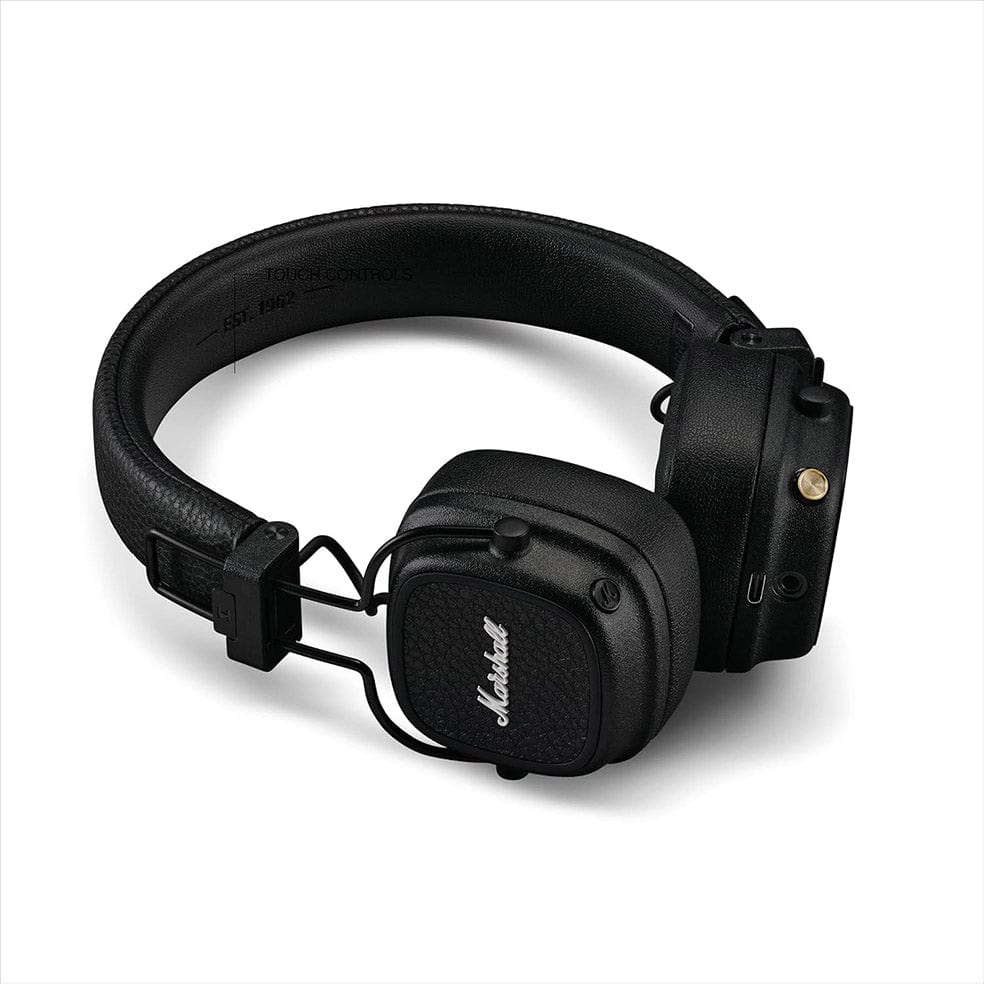 Marshall Major V On-Ear Foldable Headphone Black | elevenpast