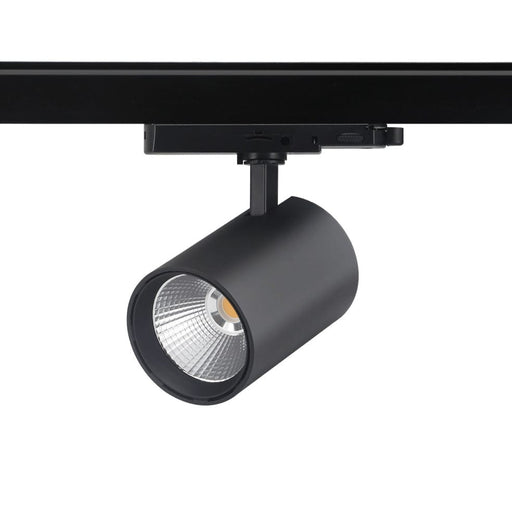 elevenpast Black Wisdom 3-Wire Track Spot Light - Aluminium | Black or White P-700-3500K/BL