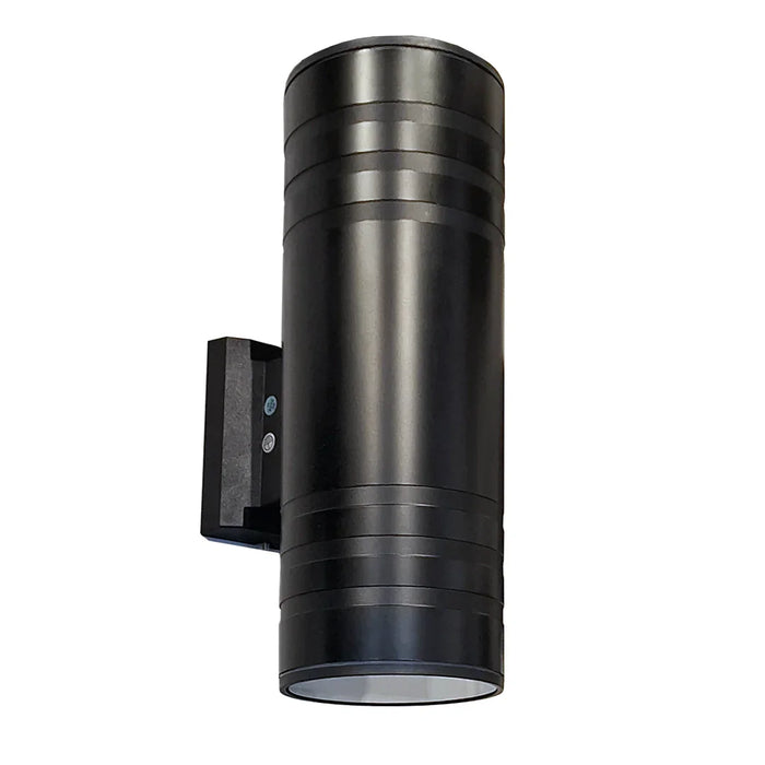 elevenpast down wall light Rivet Round Up and Down Wall Light P-KLG-30-2/BL