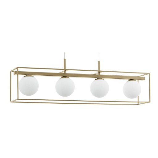 elevenpast Chandelier Vallaspra 4 light Chandelier Gold P1058