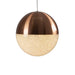 elevenpast Copper Ethereal Metal & Crystal Ball Pendant Light Copper | Brass | Chrome P1081C 6007328394815