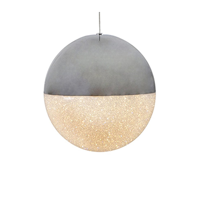 elevenpast Chrome Ethereal Metal & Crystal Ball Pendant Light Copper | Brass | Chrome P1081CH 6007328394792