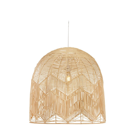 elevenpast Small / Natural Toulon Pendant Light - Woven Rattan | 3 colours P1274N 6009551807407