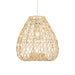 elevenpast Natural Albert Pendant Light - Woven Rattan P1291N