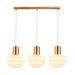 elevenpast Pendant Lights Beehive LED Trio Pendant Light P1318 6009551809470