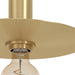 elevenpast pendant light Escandell 3 Light Pendant - Brushed Brass P1346 9008606273881