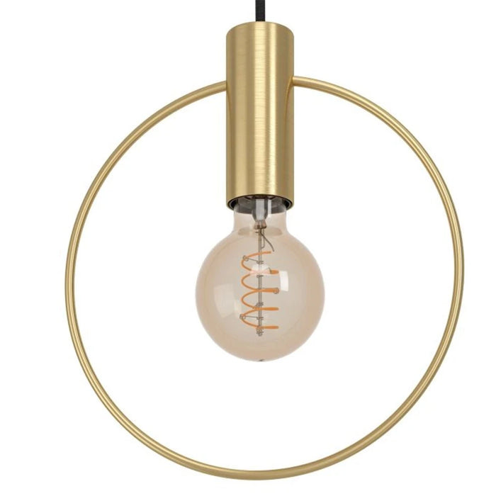 elevenpast pendant light Manizales 3 Light Ring Pendant Light - Brushed Brass P1347 9002759988357