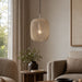 elevenpast pendant light Slatted Steel Cage 1 Light Pendant in Cream P1356 9008606244300