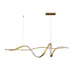 elevenpast pendant light Gold Drift LED Pendant Light - Gold | Black P1364 6009551811435
