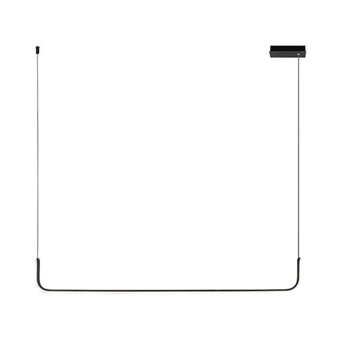 elevenpast pendant light Veo Pendant Black LED 20w 4000K P1370 6009551811558