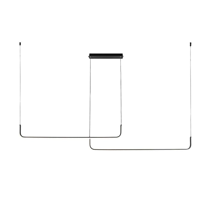 elevenpast pendant light Aro Pendant Light – Black LED 40W P1371 6009551811565