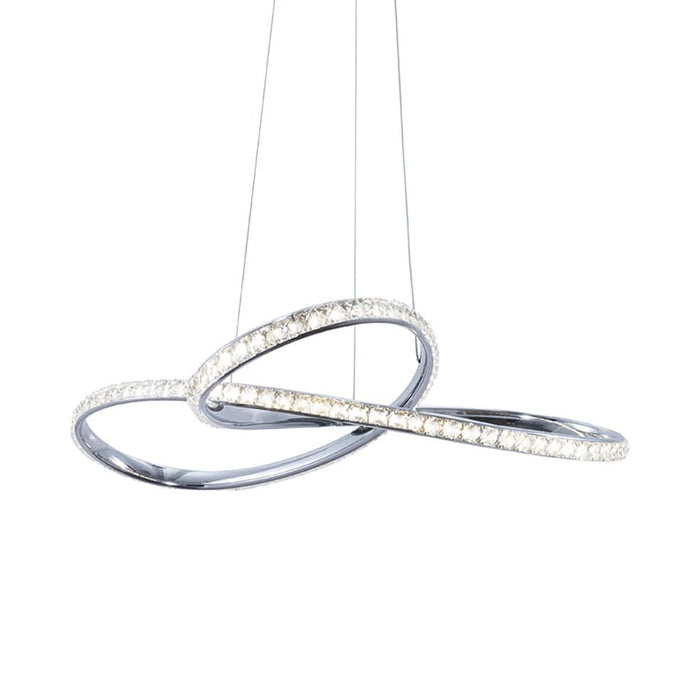 elevenpast pendant light Brillia Pendant – Chrome LED 40W P1373 6009551811589