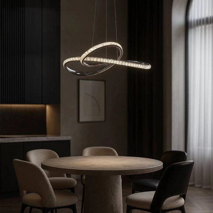 elevenpast pendant light Brillia Pendant – Chrome LED 40W P1373 6009551811589