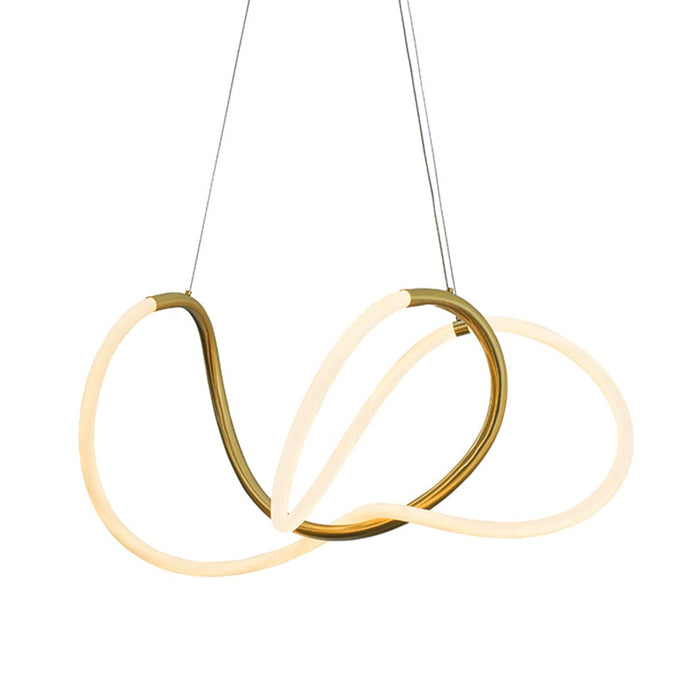 elevenpast pendant light Aeris Pendant – Gold LED 30W P1375 6009551811602