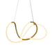 elevenpast pendant light Aeris Pendant – Gold LED 30W P1375 6009551811602