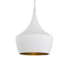 elevenpast Pendant White Indiana Aluminium Pendant Light White | Black P444WG 6007328375654