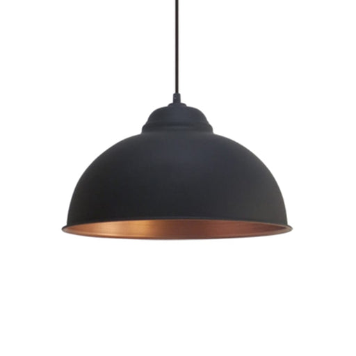 elevenpast Pendant Truro Metal Pendant Light Black P700 9002759492472