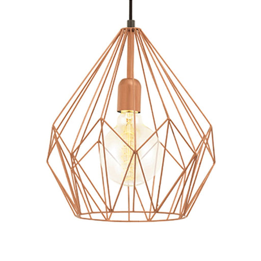 elevenpast Pendant Copper Tear Steel Pendant Light | Black or Copper P704C 9002759492588