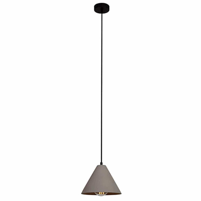 elevenpast pend Concrete Cone Pendant Light Grey P748 6007328381006