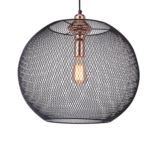elevenpast Pendant Ball Steel Mesh Pendant Light Copper P770 6007328382652