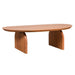 elevenpast Coffee Table Organic Oval Acacia Wood Coffee Table PC022