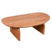 elevenpast Coffee Table Organic Oval Acacia Wood Coffee Table PC022