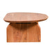elevenpast Coffee Table Organic Oval Acacia Wood Coffee Table PC022