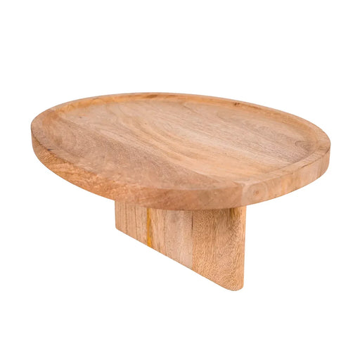 elevenpast Birch Solid Mango Wood Sofa Tray in Black | Wallnut | Birch PC026