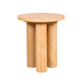 elevenpast wooden sidetable Baarlo Round Wooden Side Table PC037