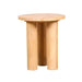 elevenpast wooden sidetable Baarlo Round Wooden Side Table PC037