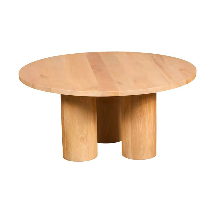 elevenpast wooden coffee table Baarlo Round Wooden Coffee Table PC038